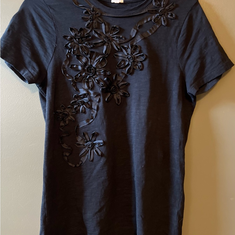 Black J Crew Top